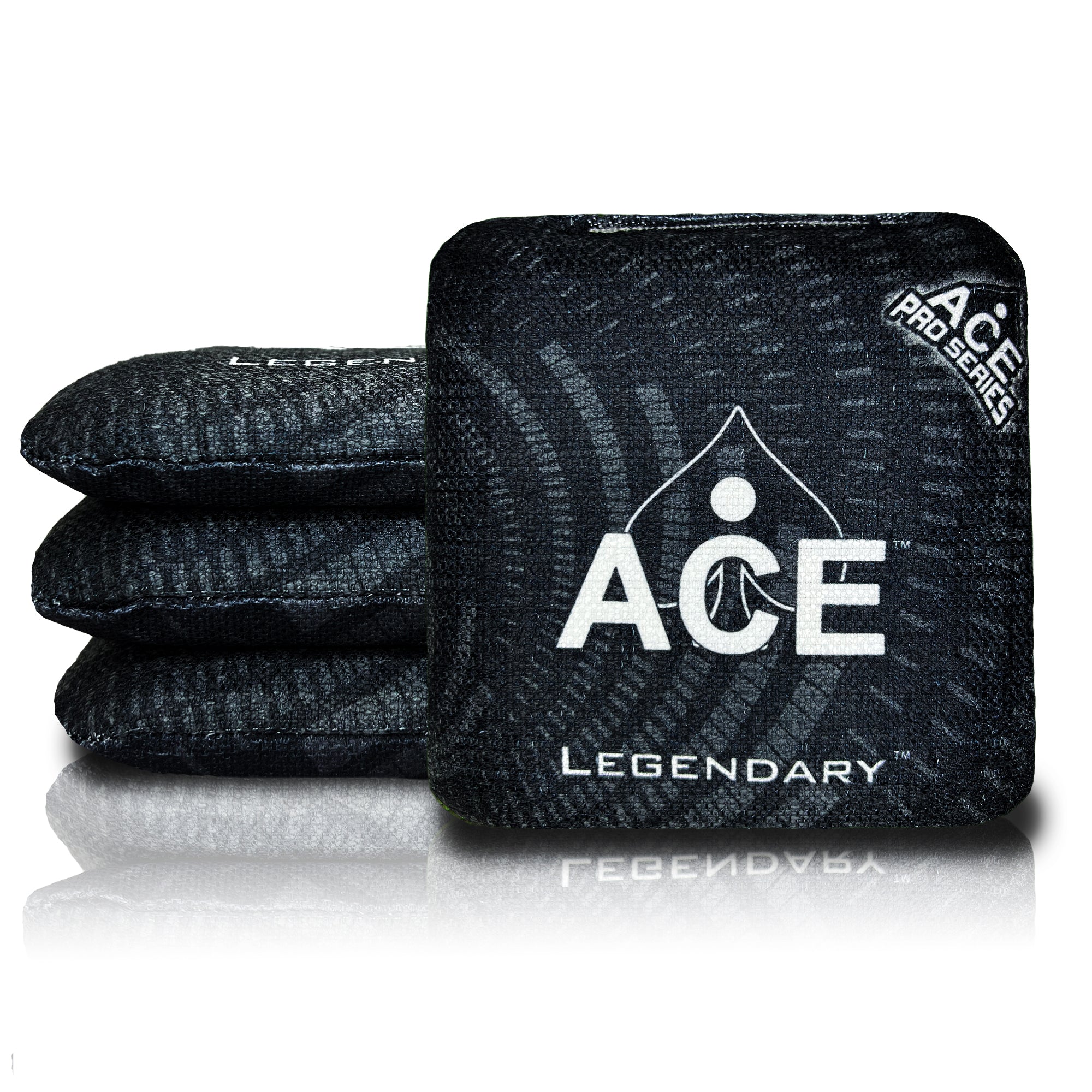 Legendary - Black - ACE Pro Stamped – CornholeAce Legendary - Black - ACE Pro Stamped – CornholeAce