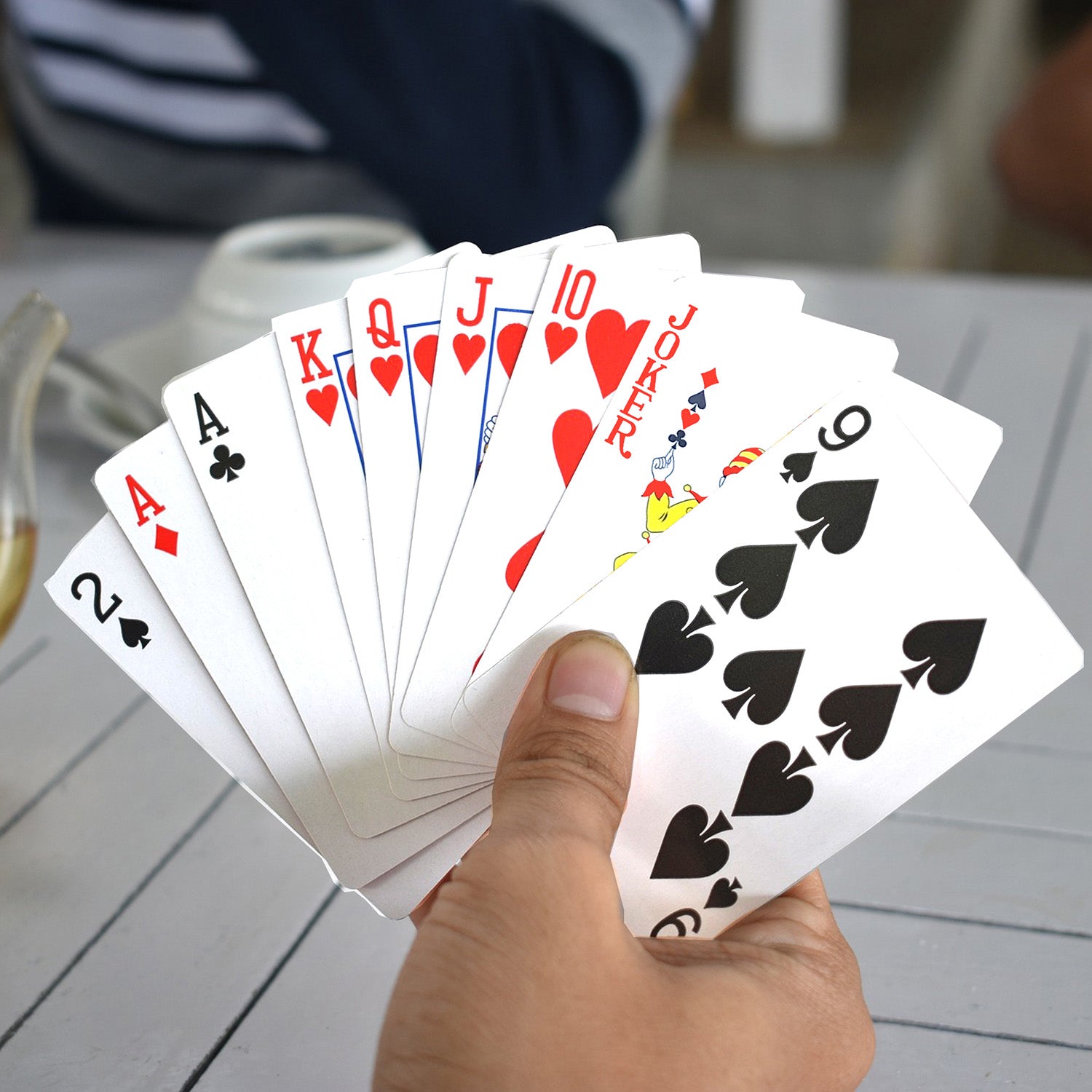 ZONE playing cards　全3色 Cornhole Inspired Playing Cards | ACE Red Zone – CornholeAce