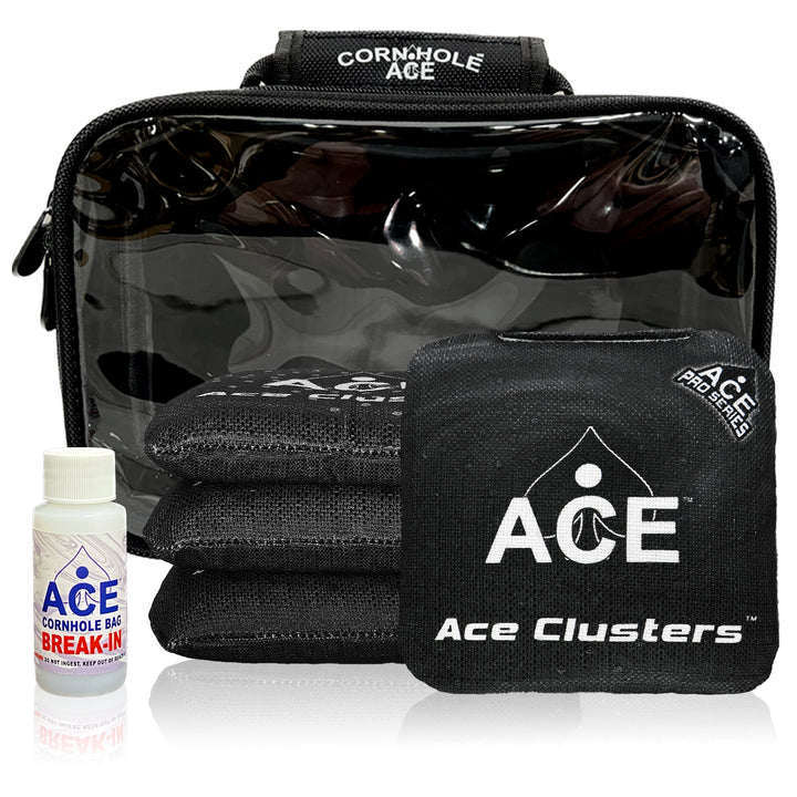 Ace Clusters - Black - ACE Pro Bag Kit: 4 Pro Bags + Break-In Kit + Carry Case