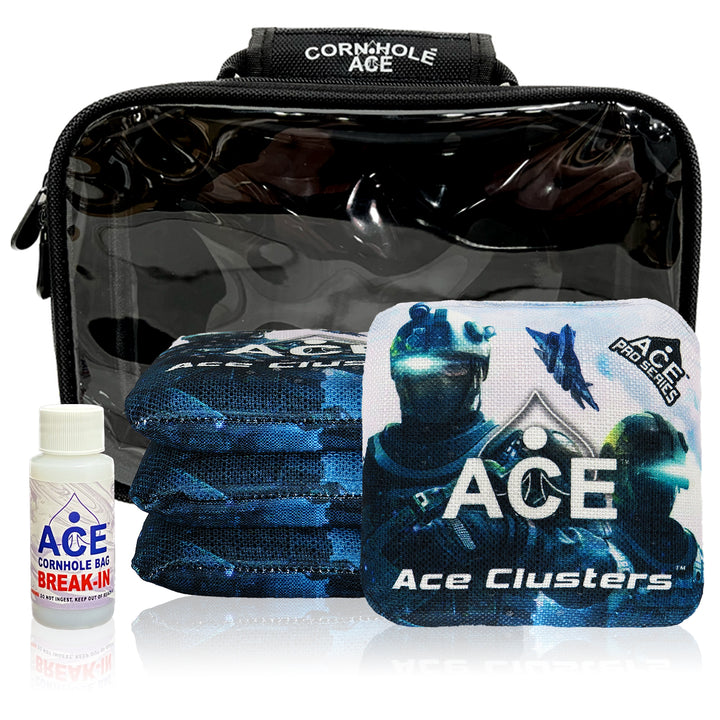 Ace Clusters - Military - ACE Pro Bag Kit: 4 Pro Bags + Break-In Kit + Carry Case