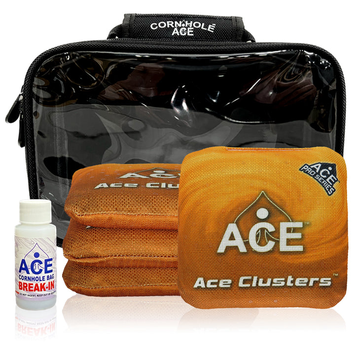 Ace Clusters - Orange - ACE Pro Bag Kit: 4 Pro Bags + Break-In Kit + Carry Case