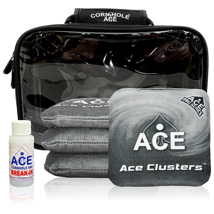 Ace Clusters - Silver - ACE Pro Bag Kit: 4 Pro Bags + Break-In Kit + Carry Case