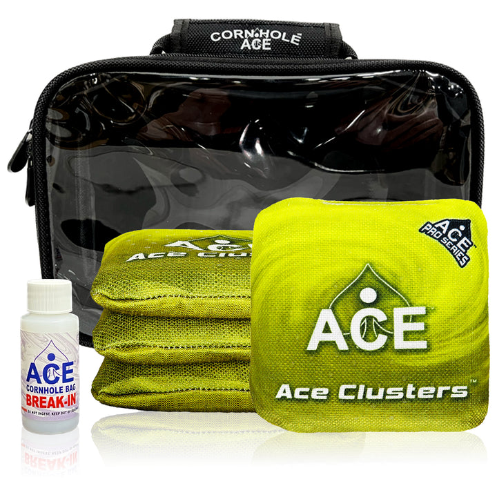 Ace Clusters - Yellow - ACE Pro Bag Kit: 4 Pro Bags + Break-In Kit + Carry Case