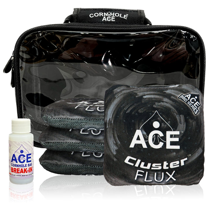 Cluster Flux - Black - ACE Pro Bag Kit: 4 Pro Bags + Break-In Kit + Carry Case