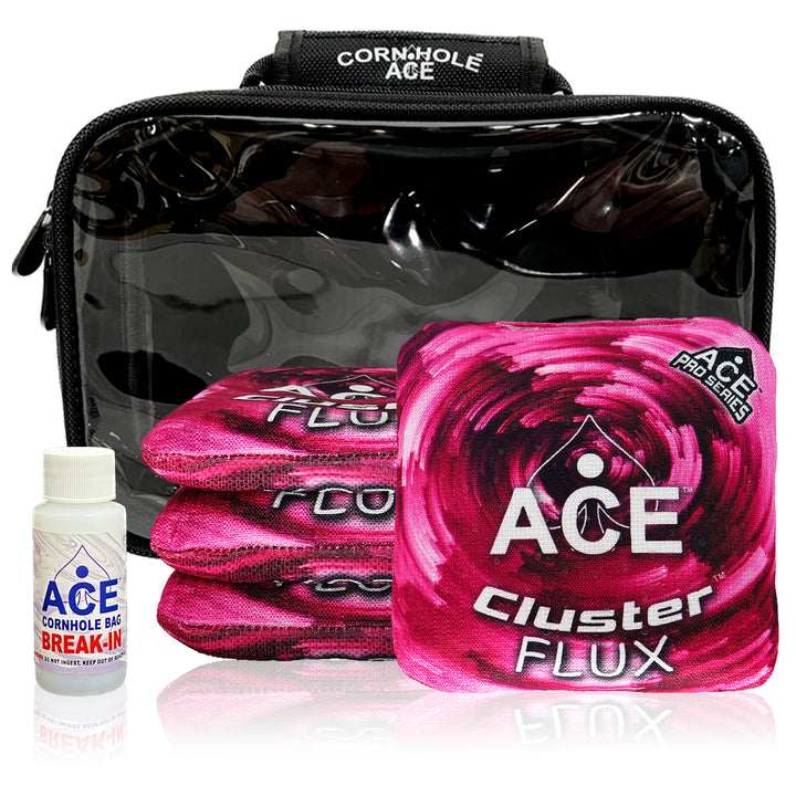 Cluster Flux - Pink - ACE Pro Bag Kit: 4 Pro Bags + Break-In Kit + Carry Case