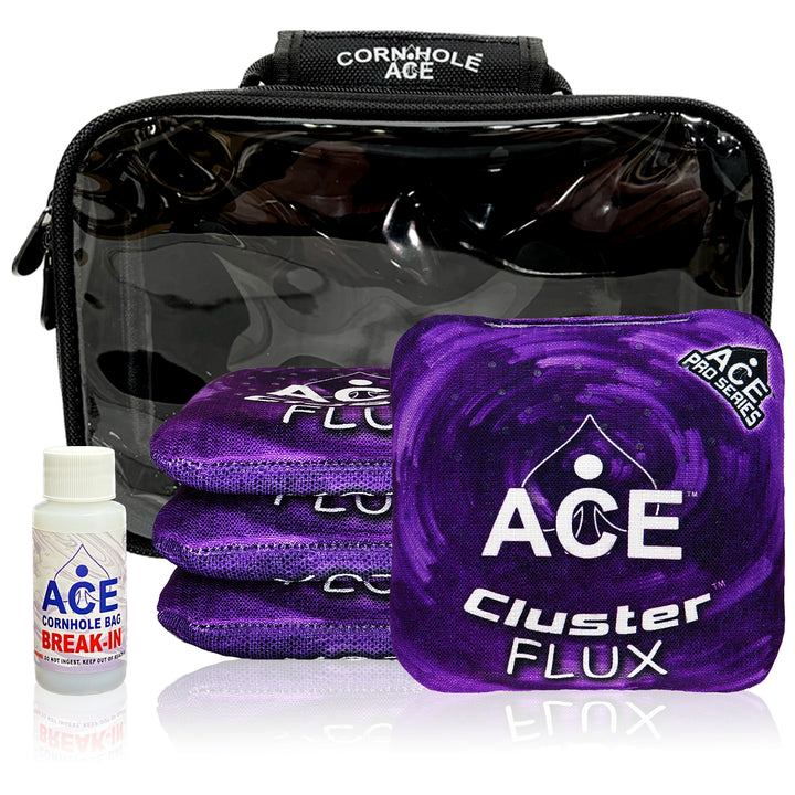 Cluster Flux - Purple - ACE Pro Bag Kit: 4 Pro Bags + Break-In Kit + Carry Case