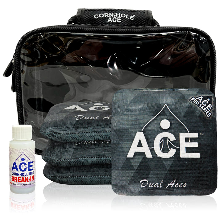 Dual Aces - Black - ACE Pro Bag Kit: 4 Pro Bags + Break-In Kit + Carry Case