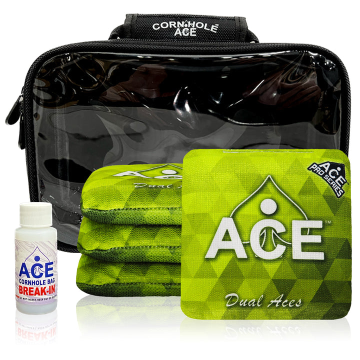 Dual Aces - Yellow - ACE Pro Bag Kit: 4 Pro Bags + Break-In Kit + Carry Case