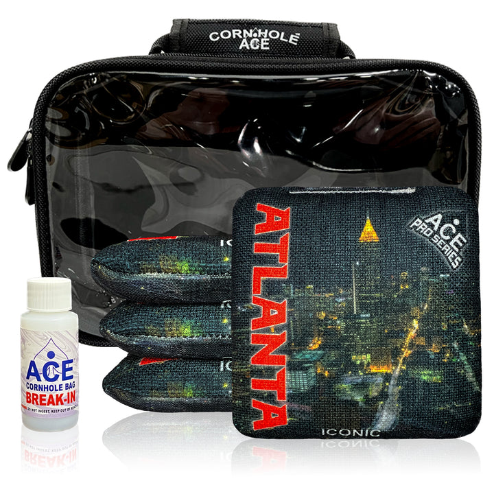 Iconic Series - Atlanta - ACE Pro Bag Kit: 4 Pro Bags + Break-In Kit + Carry Case