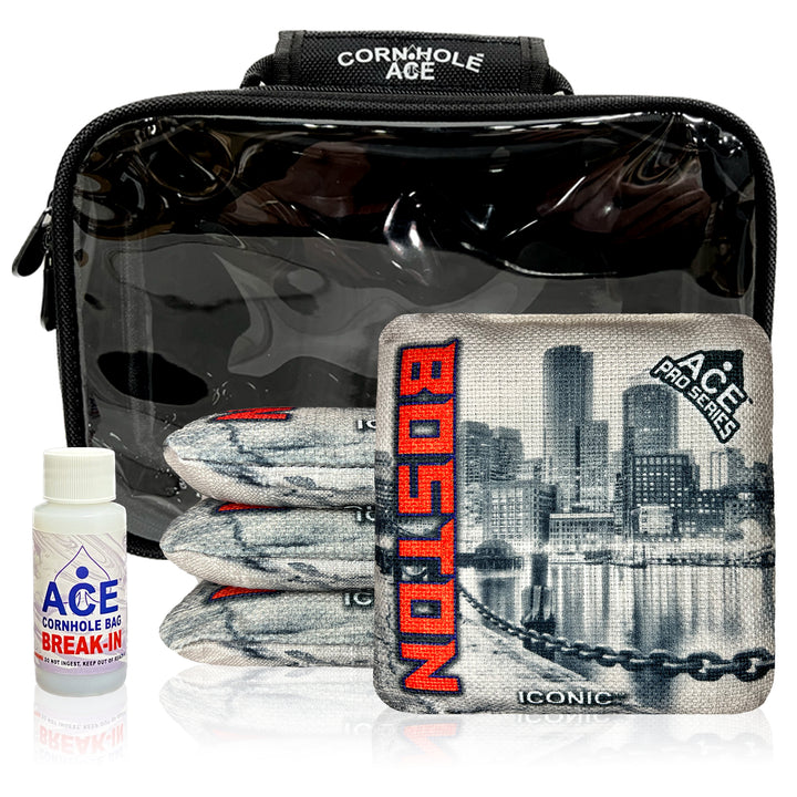 Iconic Series - Boston - ACE Pro Bag Kit: 4 Pro Bags + Break-In Kit + Carry Case