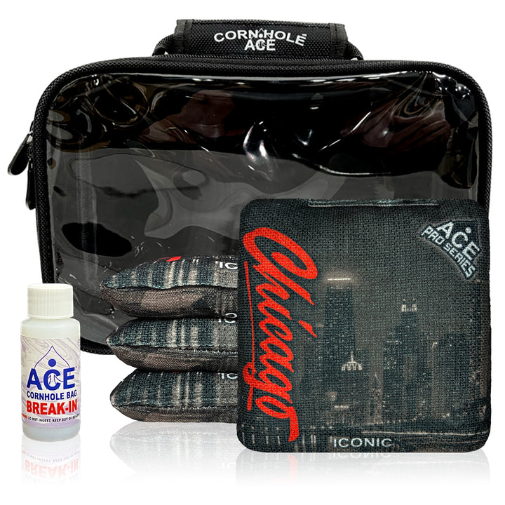 Iconic Series - Chicago - ACE Pro Bag Kit: 4 Pro Bags + Break-In Kit + Carry Case