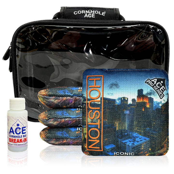 Iconic Series - Houston - ACE Pro Bag Kit: 4 Pro Bags + Break-In Kit + Carry Case