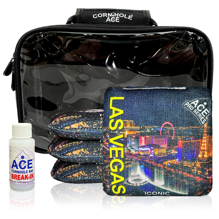 Iconic Series - Las Vegas - ACE Pro Bag Kit: 4 Pro Bags + Break-In Kit + Carry Case