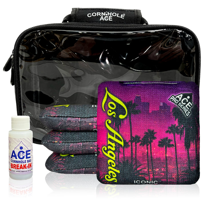 Iconic Series - Los Angeles - ACE Pro Bag Kit: 4 Pro Bags + Break-In Kit + Carry Case