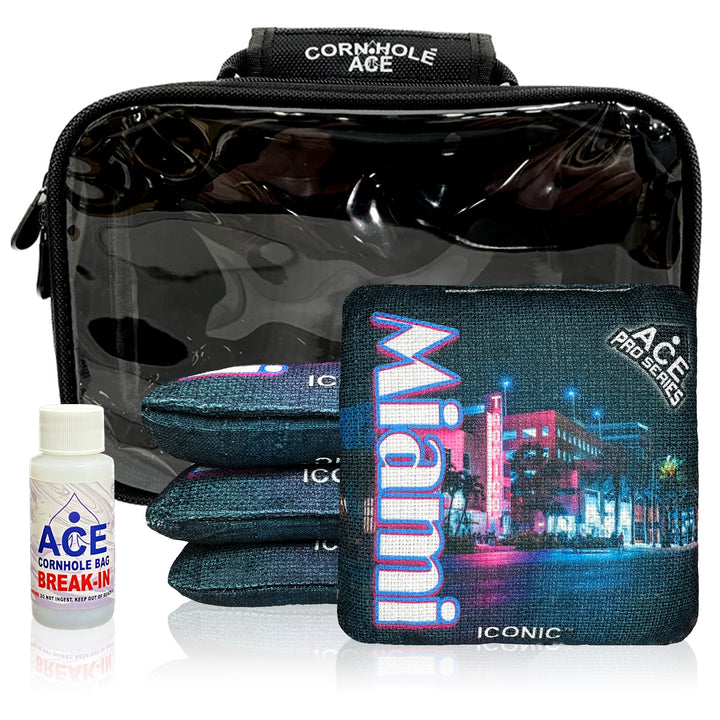 Iconic Series - Miami - ACE Pro Bag Kit: 4 Pro Bags + Break-In Kit + Carry Case