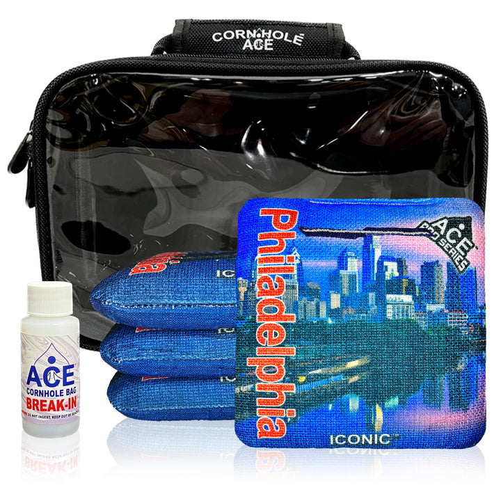 Iconic Series - Philadelphia - ACE Pro Bag Kit: 4 Pro Bags + Break-In Kit + Carry Case