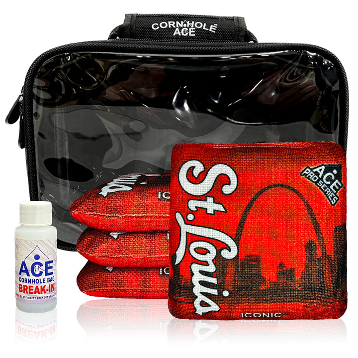 Iconic Series - St. Louis - ACE Pro Bag Kit: 4 Pro Bags + Break-In Kit + Carry Case