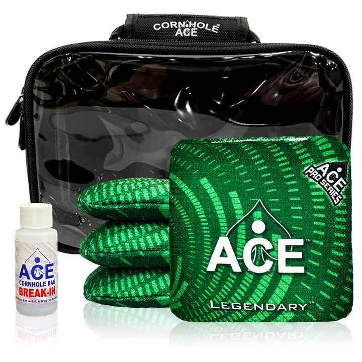 Legendary - Green - ACE Pro Bag Kit: 4 Pro Bags + Break-In Kit + Carry Case