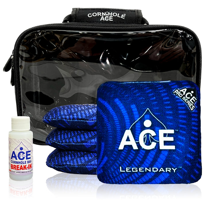 Legendary - Navy Blue - ACE Pro Bag Kit: 4 Pro Bags + Break-In Kit + Carry Case