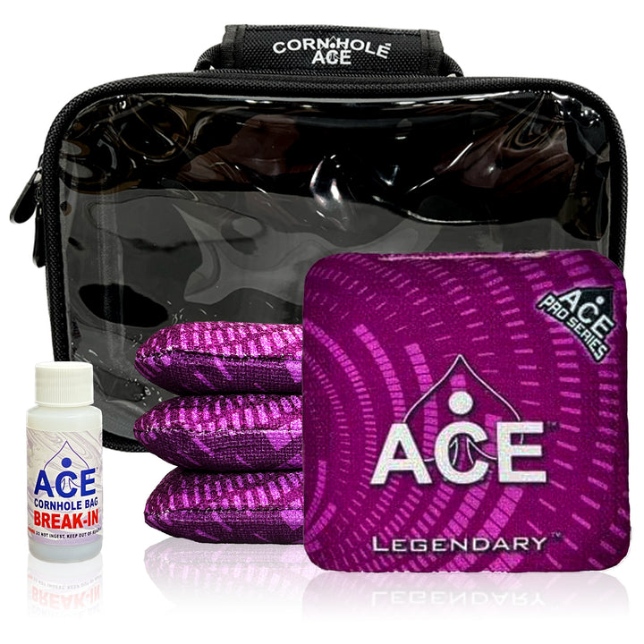 Legendary - Purple - ACE Pro Bag Kit: 4 Pro Bags + Break-In Kit + Carry Case