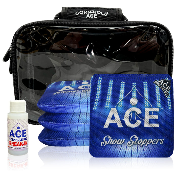 Show Stoppers - Navy Blue - ACE Pro Bag Kit: 4 Pro Bags + Break-In Kit + Carry Case