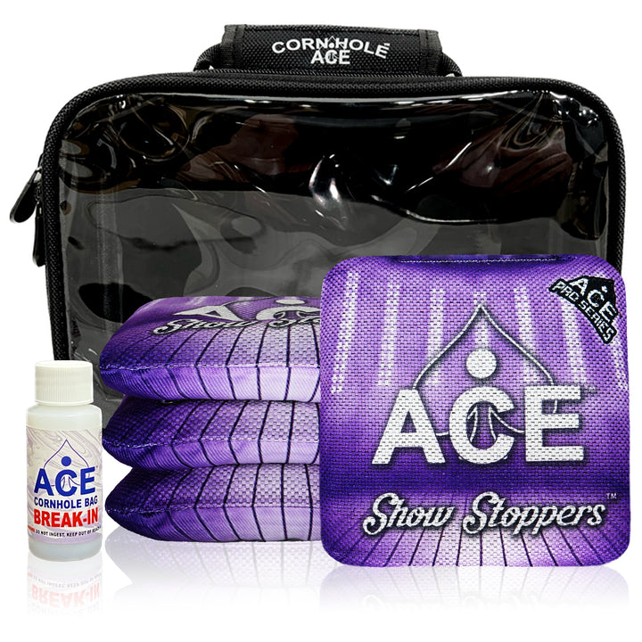 Show Stoppers - Purple - ACE Pro Bag Kit: 4 Pro Bags + Break-In Kit + Carry Case