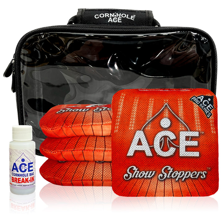 Show Stoppers - Red - ACE Pro Bag Kit: 4 Pro Bags + Break-In Kit + Carry Case