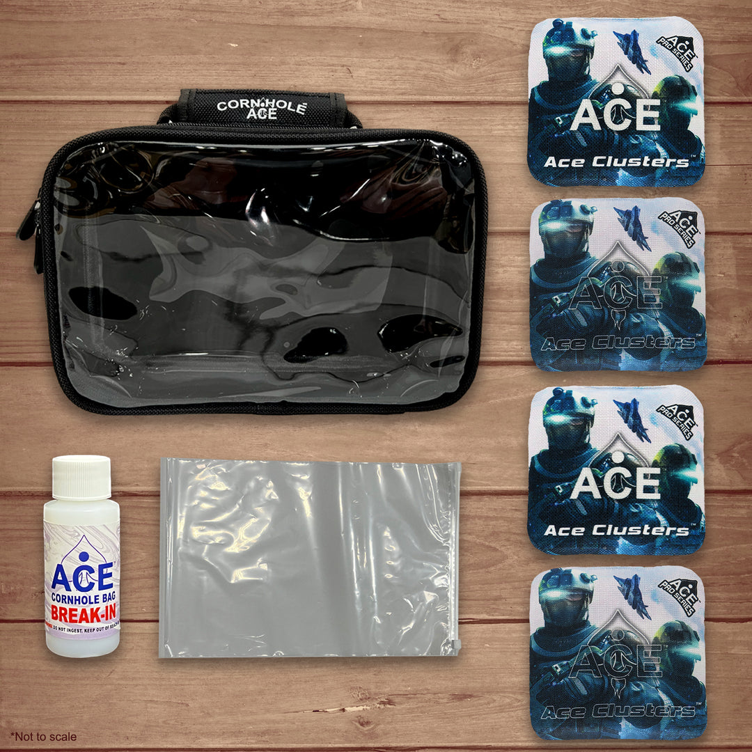 Ace Clusters - Military - ACE Pro Bag Kit: 4 Pro Bags + Break-In Kit + Carry Case