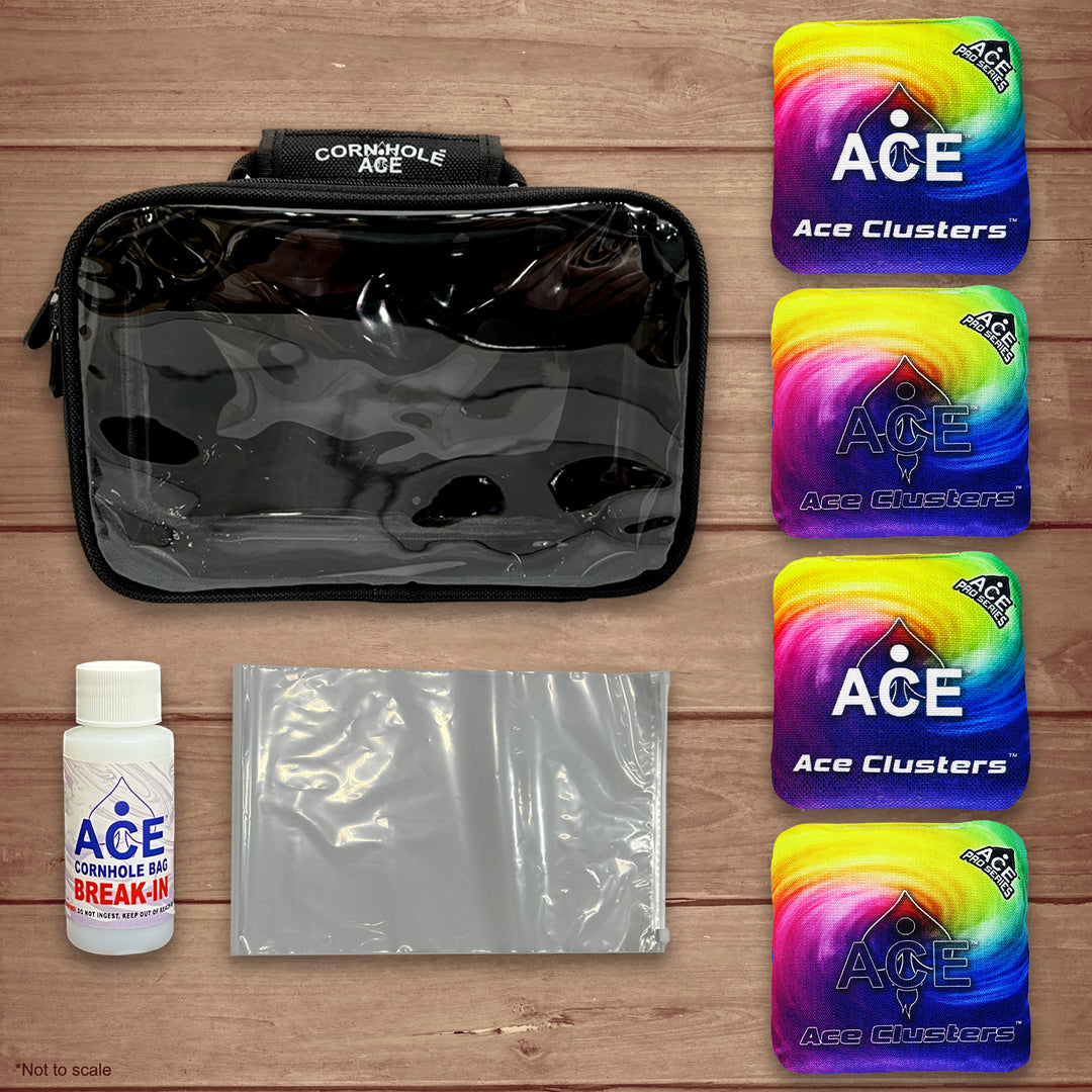 Ace Clusters - Rainbow - ACE Pro Bag Kit: 4 Pro Bags + Break-In Kit + Carry Case