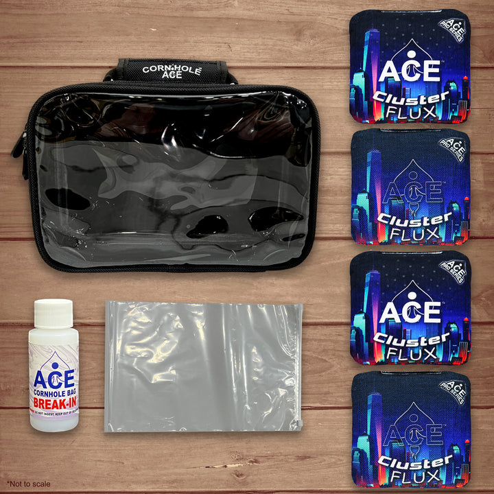 Cluster Flux - New York City - ACE Pro Bag Kit: 4 Pro Bags + Break-In Kit + Carry Case