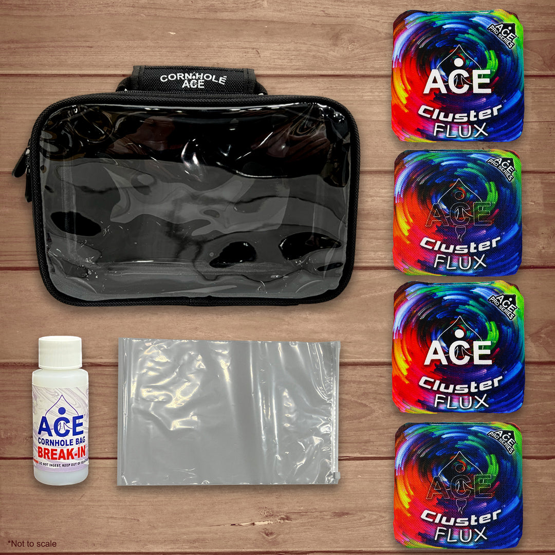 Cluster Flux - Rainbow - ACE Pro Bag Kit: 4 Pro Bags + Break-In Kit + Carry Case