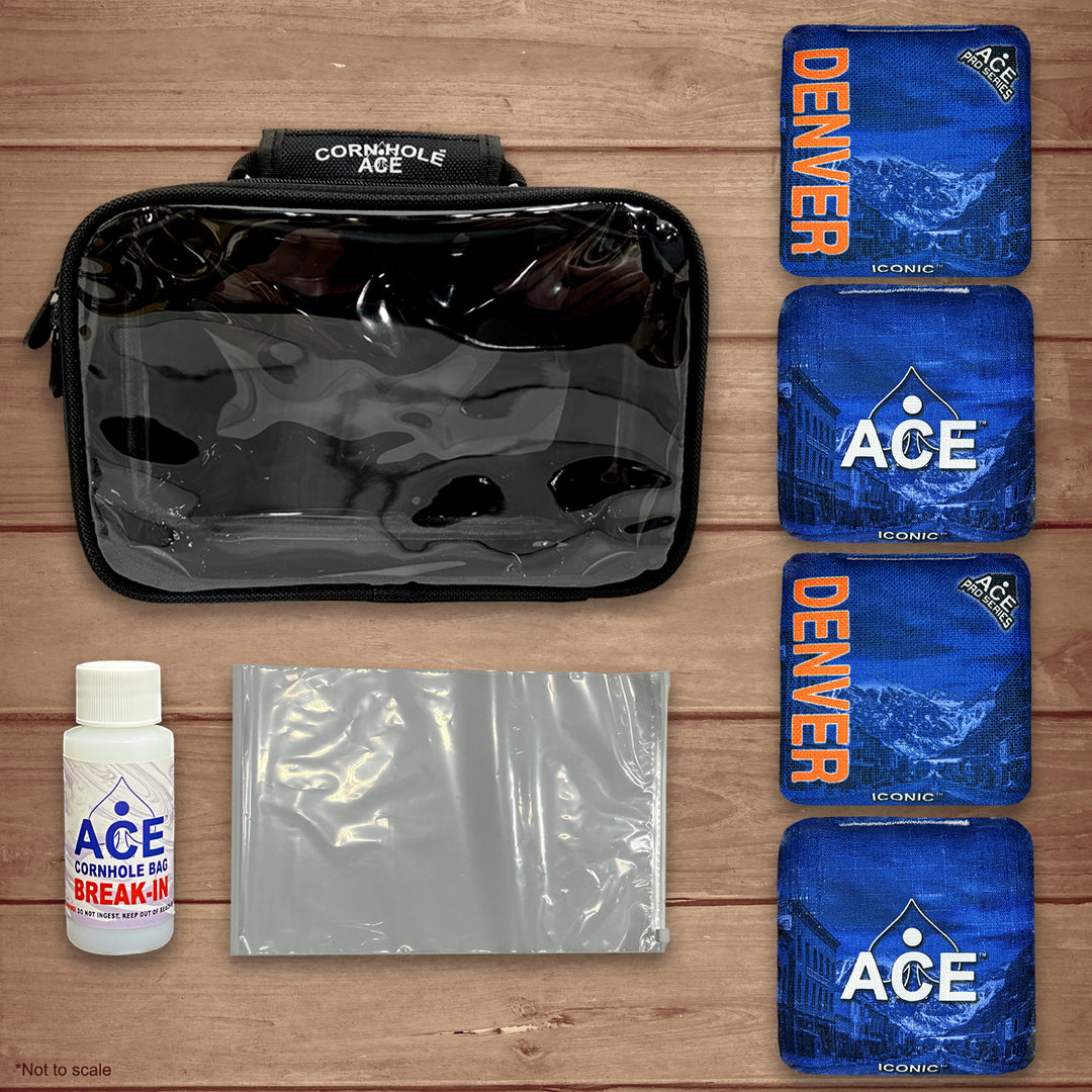 Iconic Series - Denver - ACE Pro Bag Kit: 4 Pro Bags + Break-In Kit + Carry Case