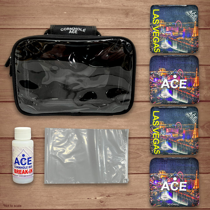 Iconic Series - Las Vegas - ACE Pro Bag Kit: 4 Pro Bags + Break-In Kit + Carry Case