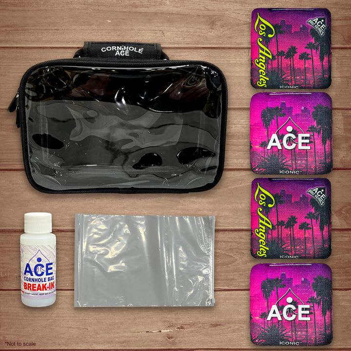 Iconic Series - Los Angeles - ACE Pro Bag Kit: 4 Pro Bags + Break-In Kit + Carry Case