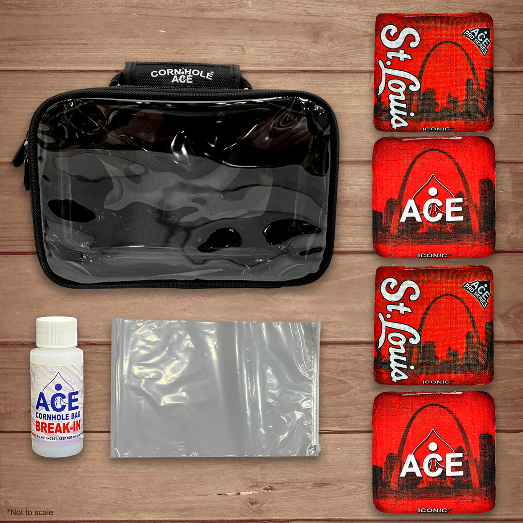 Iconic Series - St. Louis - ACE Pro Bag Kit: 4 Pro Bags + Break-In Kit + Carry Case