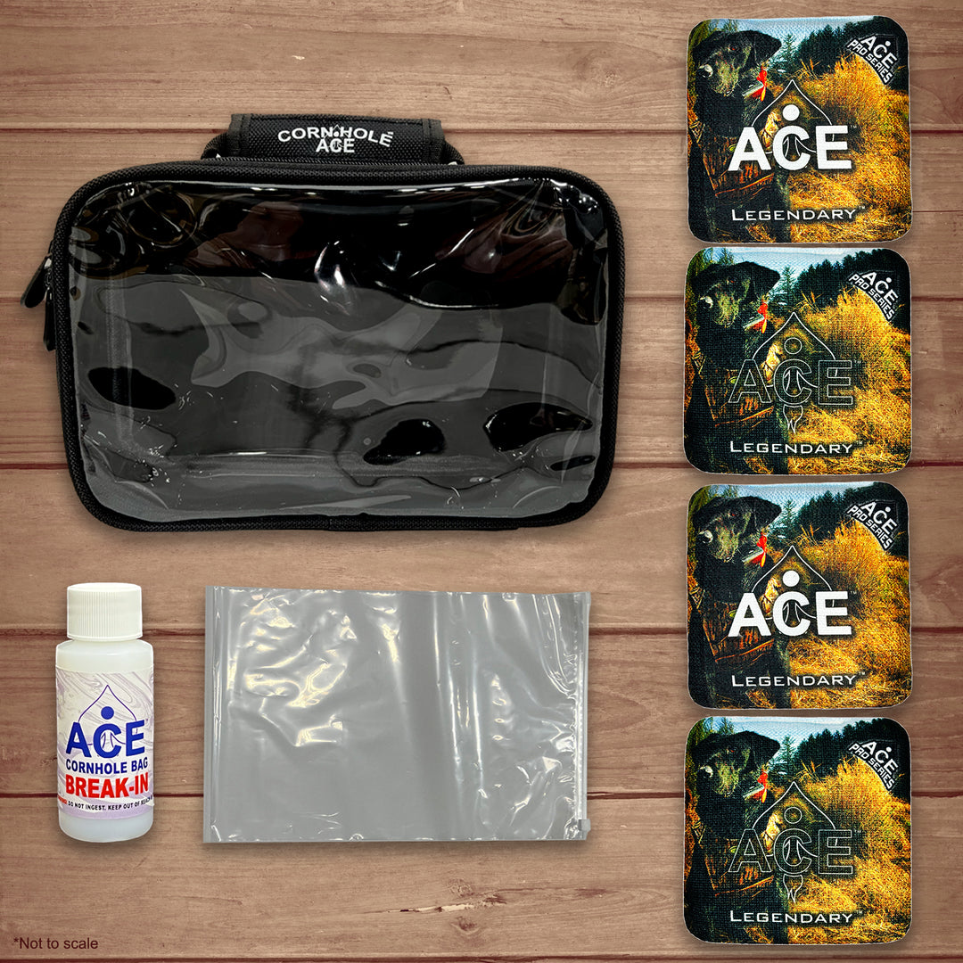 Legendary - Hunting Dog - ACE Pro Bag Kit: 4 Pro Bags + Break-In Kit + Carry Case