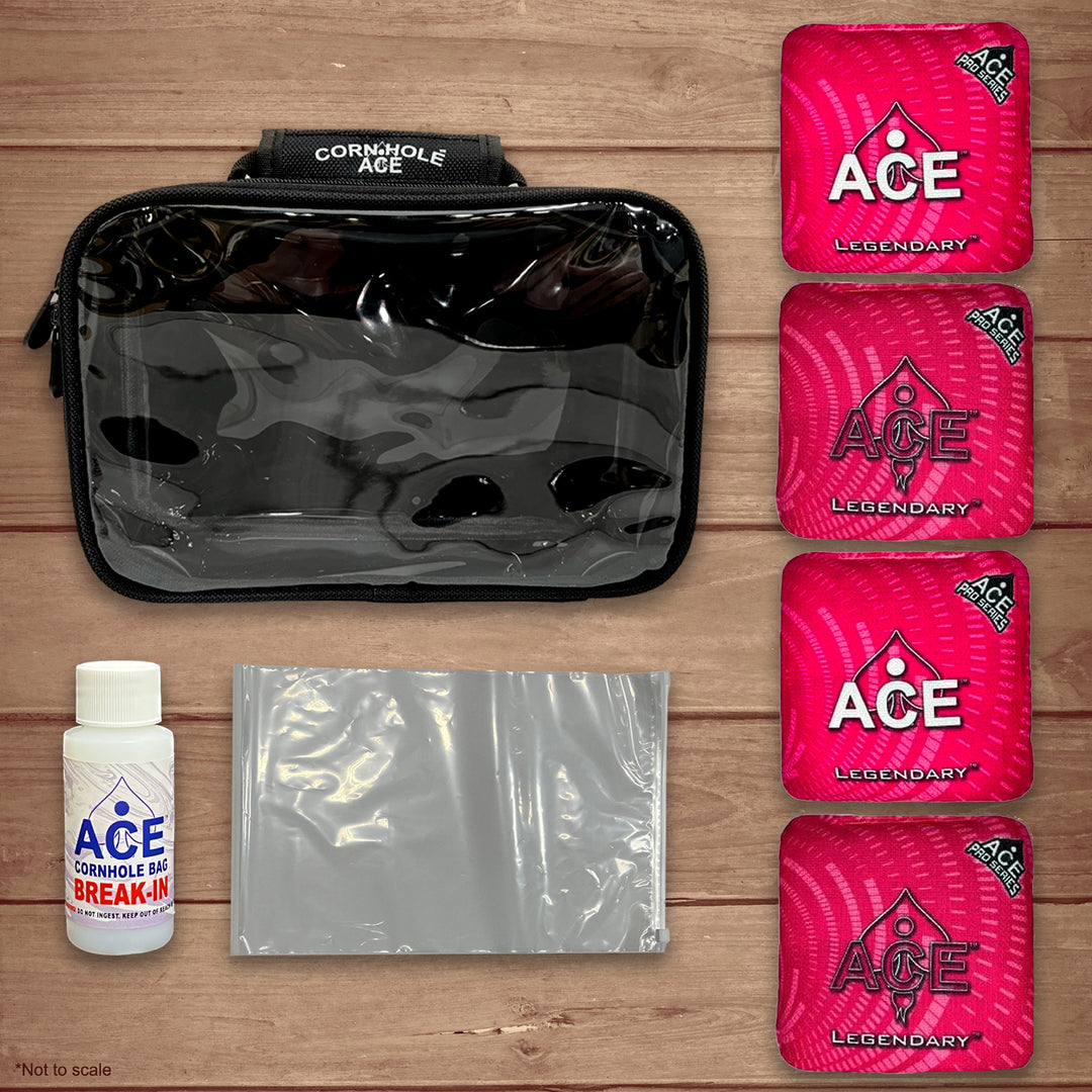 Legendary - Pink - ACE Pro Bag Kit: 4 Pro Bags + Break-In Kit + Carry Case