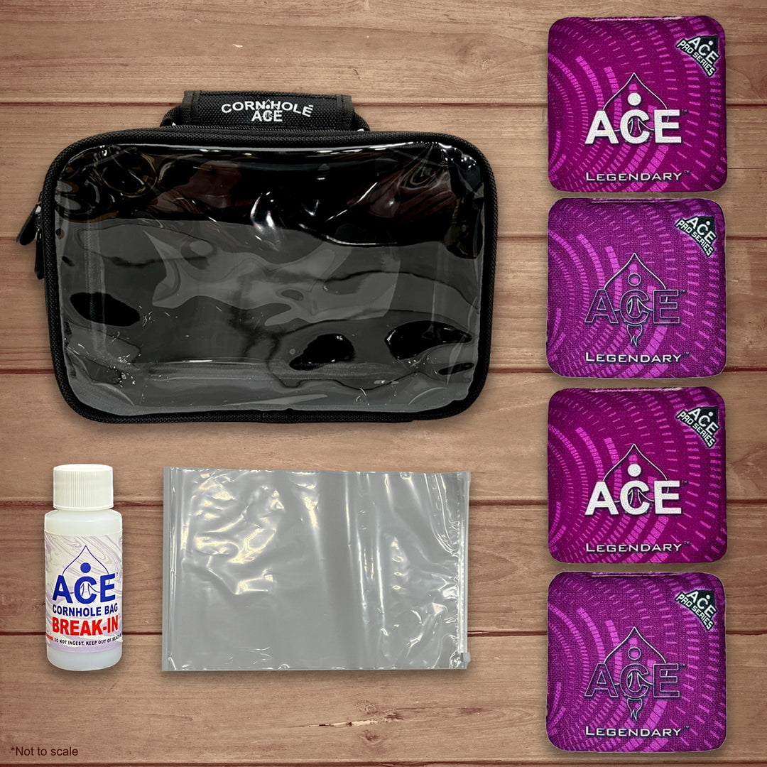 Legendary - Purple - ACE Pro Bag Kit: 4 Pro Bags + Break-In Kit + Carry Case