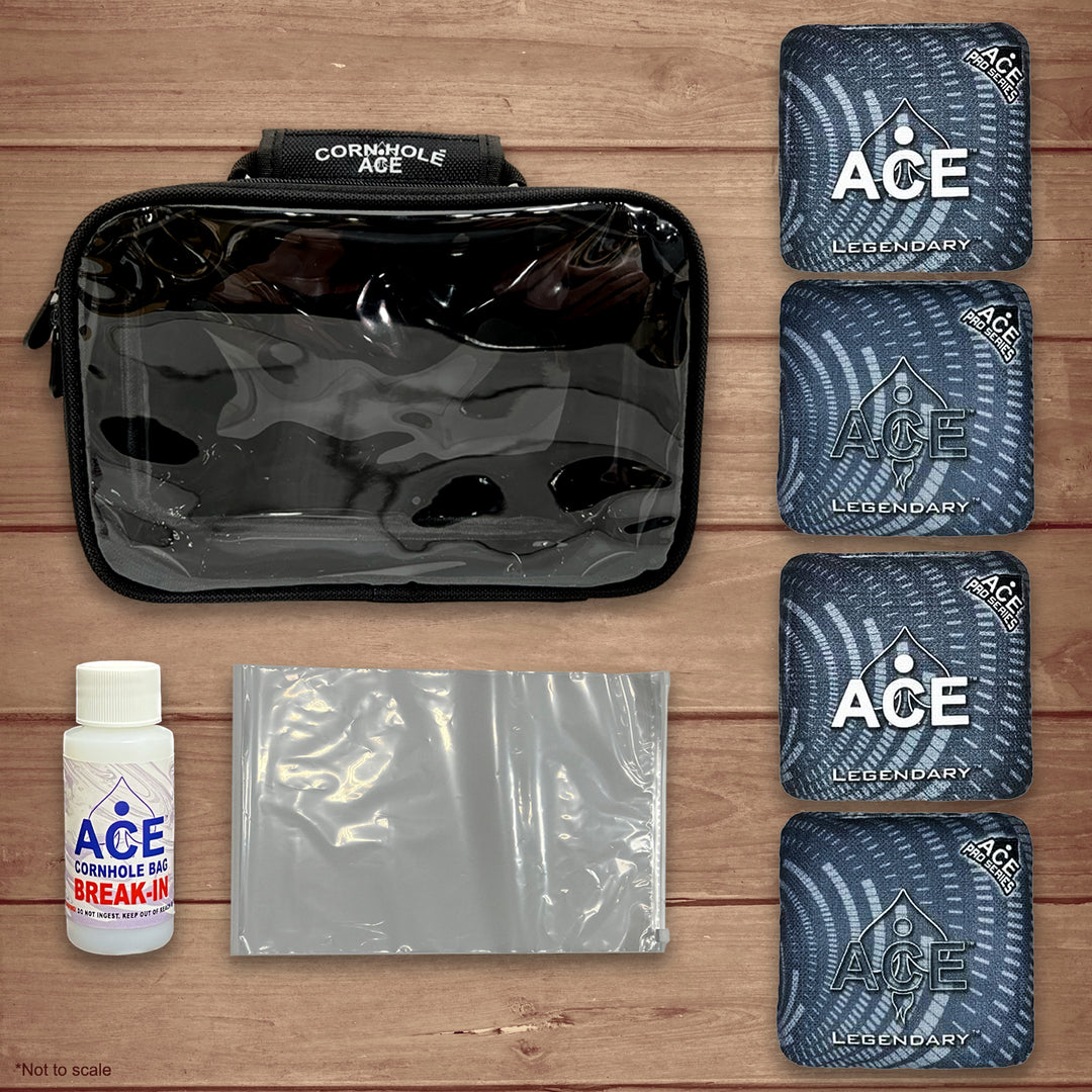 Legendary - Silver - ACE Pro Bag Kit: 4 Pro Bags + Break-In Kit + Carry Case