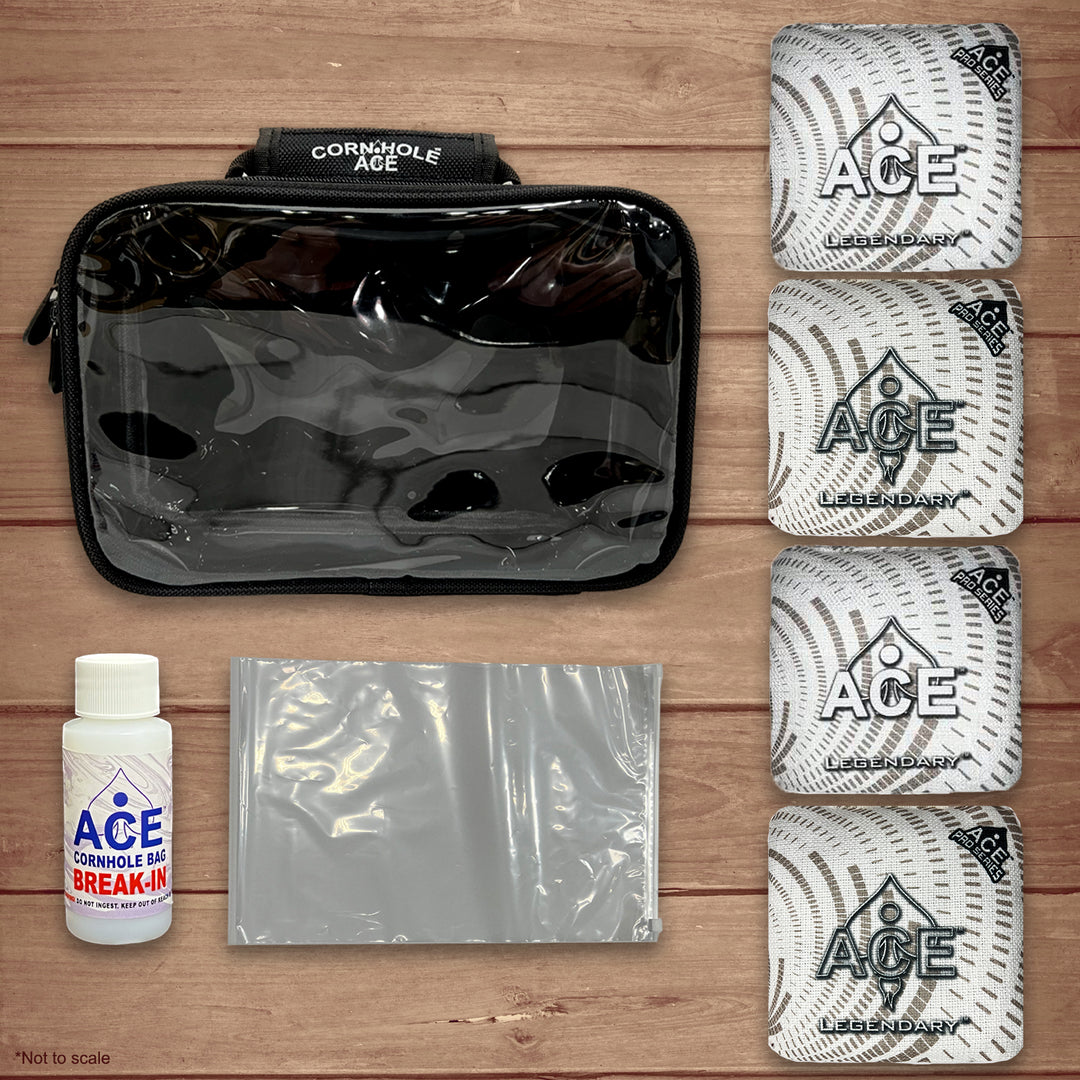 Legendary - White - ACE Pro Bag Kit: 4 Pro Bags + Break-In Kit + Carry Case