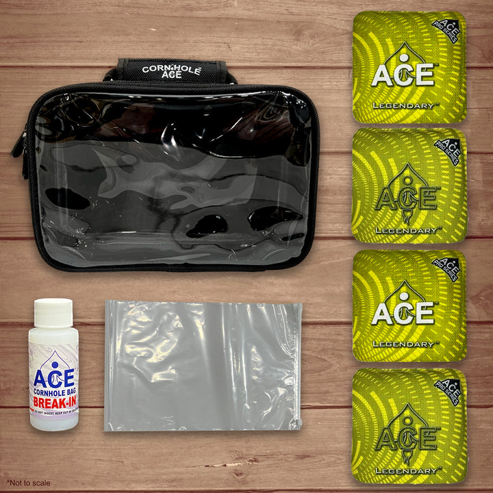 Legendary - Yellow - ACE Pro Bag Kit: 4 Pro Bags + Break-In Kit + Carry Case