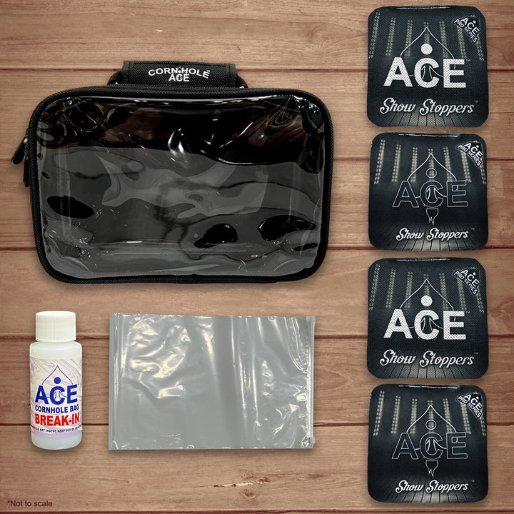 Show Stoppers - Black - ACE Pro Bag Kit: 4 Pro Bags + Break-In Kit + Carry Case