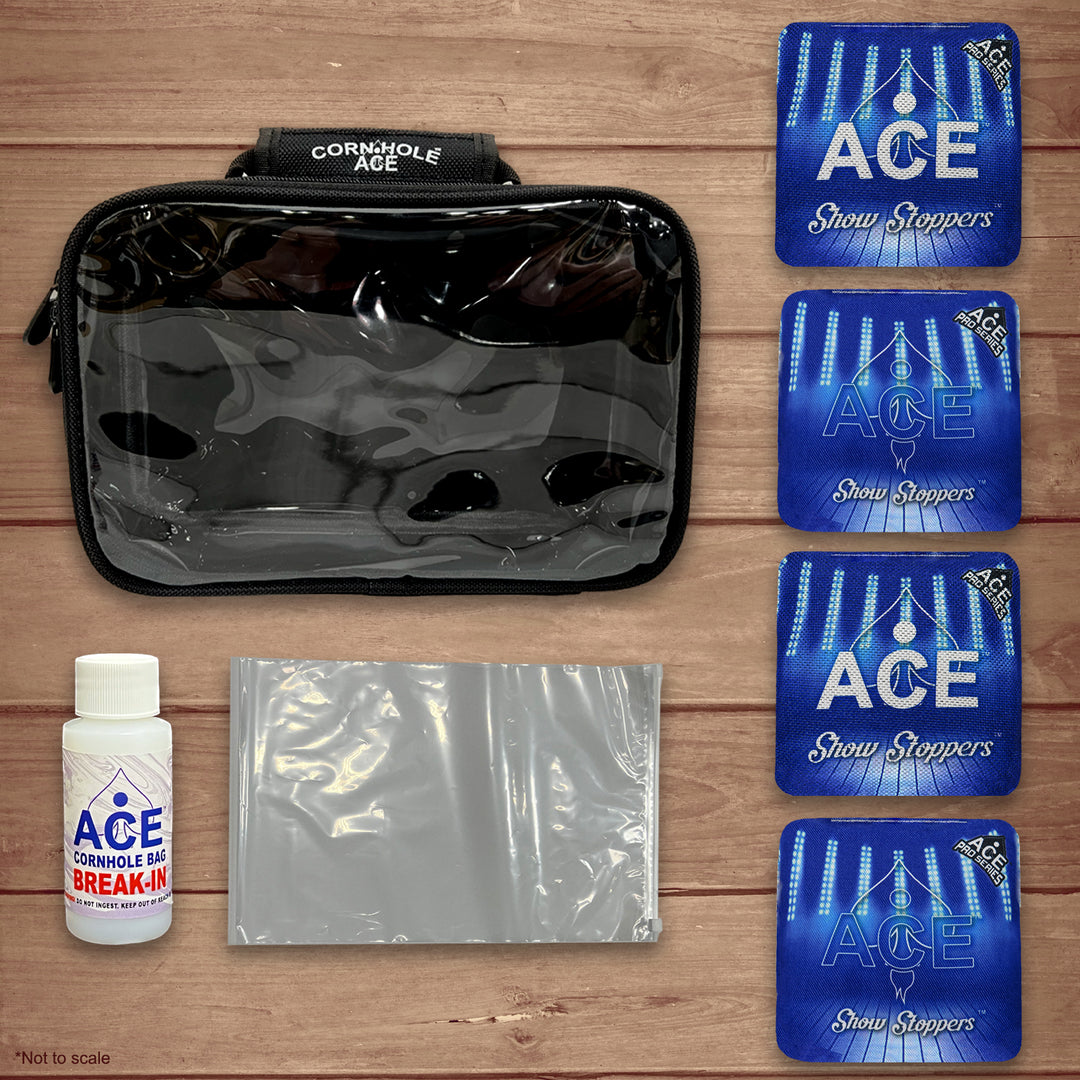 Show Stoppers - Navy Blue - ACE Pro Bag Kit: 4 Pro Bags + Break-In Kit + Carry Case