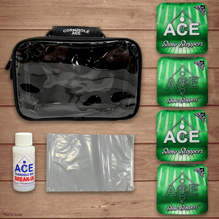 Show Stoppers - Green - ACE Pro Bag Kit: 4 Pro Bags + Break-In Kit + Carry Case