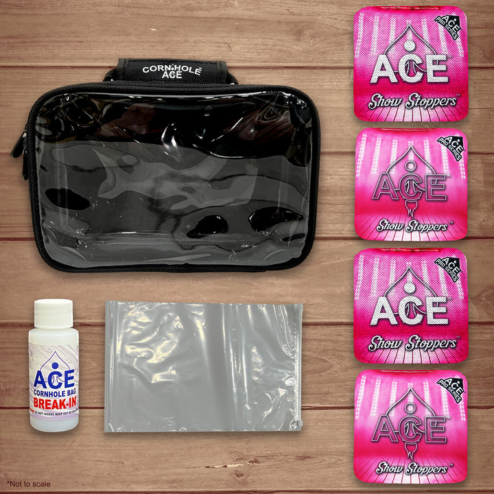 Show Stoppers - Pink - ACE Pro Bag Kit: 4 Pro Bags + Break-In Kit + Carry Case