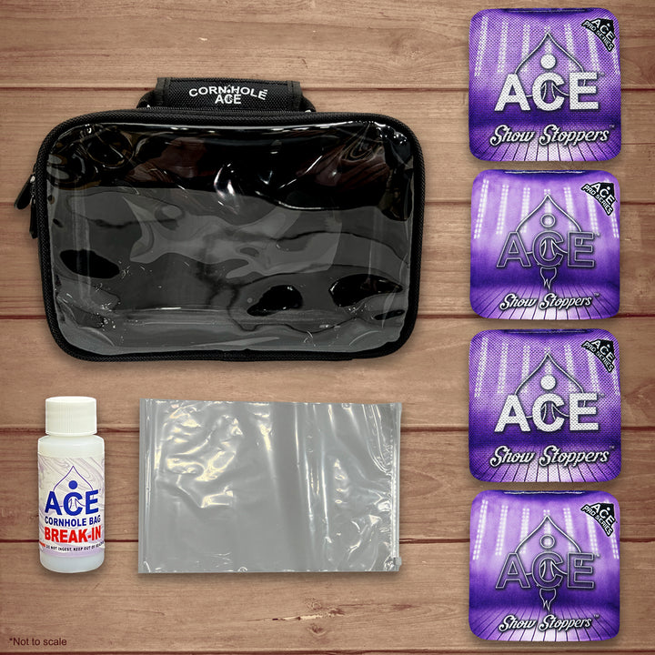 Show Stoppers - Purple - ACE Pro Bag Kit: 4 Pro Bags + Break-In Kit + Carry Case