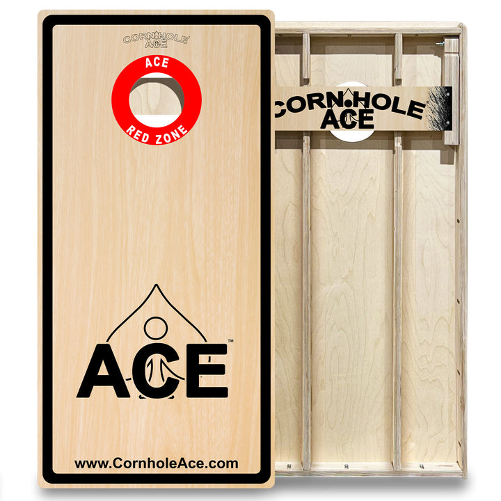 ACE Red Zone - Cornhole Board Set - Elite