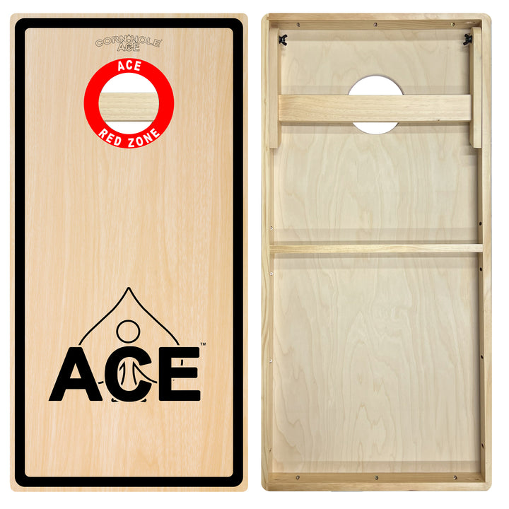 ACE Red Zone NO WEBSITE - Cornhole Board Set - Intermediate