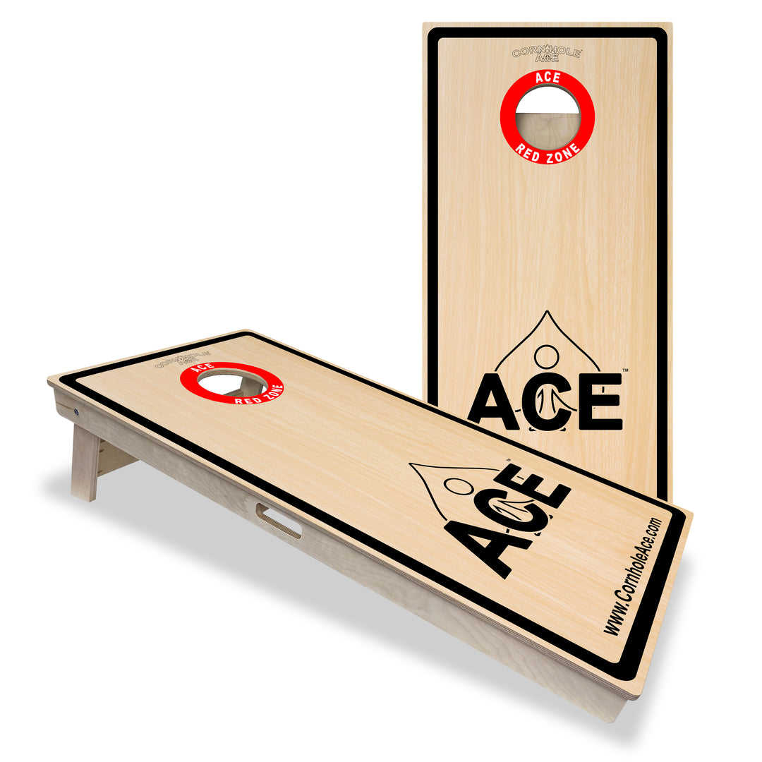 ACE Red Zone - Cornhole Board Set - Professional