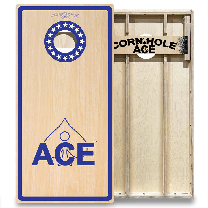 ACE Zone - Stars - Cornhole Board Set - Elite